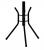Cuier hol metalic 178 cm, 12 carlige, design minimalist, negru Household NewTrend