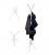 Cuier hol metalic 178 cm, 12 carlige, design minimalist, alb Household NewTrend