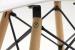 Set 4 scaune de bucatarie, design scandinav modern, sezut cu burete, alb Household NewTrend