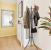 Cuier hol metalic 170 cm, design minimalist, negru Household NewTrend