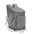 Rucsac transport animale talie mica-medie, maxim 12 kg, buzunare laterale, 39x28x27 cm, gri Household NewTrend