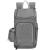 Rucsac transport animale talie mica-medie, maxim 12 kg, buzunare laterale, 39x28x27 cm, gri Household NewTrend