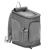 Rucsac transport animale talie mica-medie, maxim 12 kg, buzunare laterale, 39x28x27 cm, gri Household NewTrend