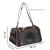 Geanta pentru transport animale mici-medii, pentru caine si pisica, pliabila, 24x48x33 cm, gri Household NewTrend