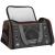 Geanta pentru transport animale mici-medii, pentru caine si pisica, pliabila, 24x48x33 cm, gri Household NewTrend