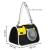 Geanta pentru transport animale mici, pentru caine si pisica, pliabila, 24x40x24 cm, negru Household NewTrend