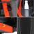 Rucsac tactic militar pentru drumetie, cu husa de ploaie, 70 litri, 25 kg, 68x35x20 cm, gri portocaliu Household NewTrend