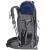 Rucsac tactic militar pentru drumetie, cu husa de ploaie, 90 litri, 25 kg, 74x32x20 cm, gri albastru Household NewTrend