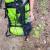 Rucsac tactic militar pentru drumetie, cu husa de ploaie, 90 litri, 25 kg, 85x38x26 cm, verde negru Household NewTrend