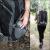 Rucsac tactic militar pentru drumetie, cu husa de ploaie, 60 litri, 25 kg, 60x43x22 cm, gri negru Household NewTrend