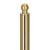 Suport hartie igienica tip tija, 52cm, auriu lucios Household NewTrend
