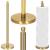 Suport hartie igienica tip tija, 52cm, auriu lucios Household NewTrend