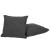 Hamac tip leagan suspendat pentru casa sau gradina, cu perne, 130x100cm, 150kg, gri inchis Household NewTrend