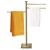 Suport cuier pentru prosoape cu 3 brate, inaltime 86cm, auriu lucios Household NewTrend