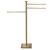 Suport cuier pentru prosoape cu 3 brate, inaltime 86cm, auriu lucios Household NewTrend