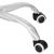 Scaun de birou ergonomic, tapitat cu catifea, 120kg, gri Household NewTrend