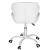 Scaun de birou ergonomic, tapitat cu piele ecologica, 120kg, alb gri Household NewTrend