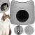 Patut pisici si caini, moale si pufos, antiderapant, perna detasabila, 38x36x36 cm, gri Household NewTrend