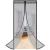 Plasa anti-insecte, cu inchidere magnetica, latime 100cm, inaltime 210cm, negru Household NewTrend