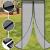 Plasa anti-insecte, cu inchidere magnetica, latime 100cm, inaltime 210cm, negru Household NewTrend