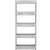 Sistem rafturi de depozitare cu roti pentru bucatarie sau baie cu 5 polite, 54x13x132cm, gri Household NewTrend