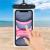 Husa telefon subacvatica waterproof impermeabila, universala, 180x110mm, cu snur Household NewTrend