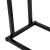 Suport metalic de baie pentru prosoape, cu 2 standuri, 84 cm, negru Household NewTrend