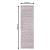 Saltea pentru plaja pliabila, din spuma, ultra-usoara, cu perna si maner de transport, 60x180cm, gri flamingo roz Household NewTrend
