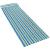 Saltea pentru plaja pliabila, din spuma, ultra-usoara, cu perna si maner de transport, 60x180cm, albastru galben Household NewTrend