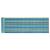 Saltea pentru plaja pliabila, din spuma, ultra-usoara, cu perna si maner de transport, 60x180cm, albastru galben Household NewTrend