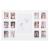 Kit amprenta mulaj manuta sau piciorus bebe si rama foto, 24x37cm, alb Household NewTrend