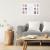 Kit amprenta mulaj manuta sau piciorus bebe si rama foto, 24x37cm, alb Household NewTrend
