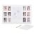 Kit amprenta mulaj manuta sau piciorus bebe si rama foto, 24x37cm, alb Household NewTrend
