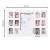 Kit amprenta mulaj manuta sau piciorus bebe si rama foto, 24x37cm, alb Household NewTrend