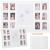 Kit amprenta mulaj manuta sau piciorus bebe si rama foto, 24x37cm, alb Household NewTrend