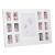 Kit amprenta mulaj manuta sau piciorus bebe si rama foto, 24x37cm, alb Household NewTrend