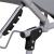 Sezlong pliabil cu parasolar, 188x57x38cm, sarcina 120kg, gri Household NewTrend