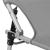 Sezlong pliabil cu parasolar, 188x57x38cm, sarcina 120kg, gri Household NewTrend