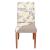 Set 4 huse pentru scaun, marime universala, poliester si spandex, 38x70cm, alb, gri si galben Household NewTrend