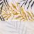 Husa pentru scaun, marime universala, poliester si spandex, 38x70cm, alb, gri si galben Household NewTrend