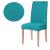 Set 4 huse universale pentru scaun, marime universala, poliester si spandex, 45 cm x 60 cm, albastru marin Household NewTrend