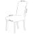 Set 4 huse universale pentru scaun, marime universala, poliester si spandex, 45 x 60 cm, gri Household NewTrend