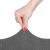 Set 4 huse universale pentru scaun, marime universala, poliester si spandex, 45 cm x 60 cm, gri Household NewTrend