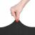 Set 4 huse universale pentru scaun, marime universala, poliester si spandex, 45 cm x 60 cm, negru Household NewTrend