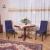 Set 4 huse universale pentru scaun, marime universala, poliester si spandex, 45 x 60 cm, bleumarin Household NewTrend