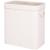Cos de rufe din bambus cu capac, 2 compartimente, sac detasabil, volum 100L, 54x35x60cm, alb Household NewTrend