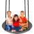 Leagan tip cuib 110cm, inaltime reglabila, 150 kg, Gri Household NewTrend