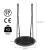 Leagan tip cuib 110cm, inaltime reglabila, 150 kg, Gri Household NewTrend