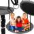 Leagan tip cuib 110cm, inaltime reglabila, 150 kg, Gri Household NewTrend