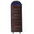 Sac de dormit tip mumie, cu geanta de transport, 220x80cm, 0-15grade, maro Household NewTrend